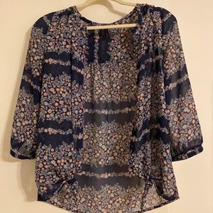 Womens floral kimono